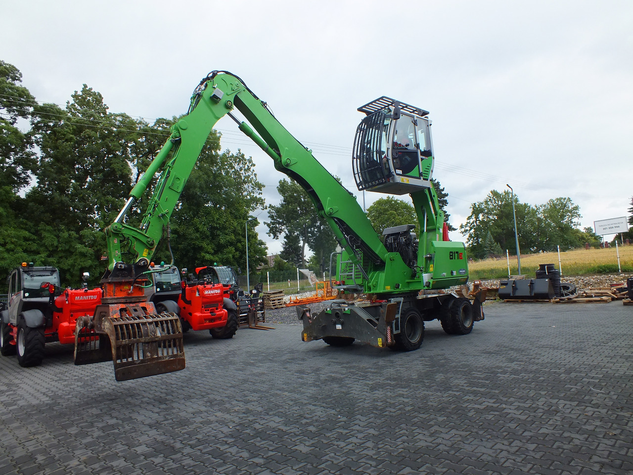 Manipulador de material por Máquina de construção novo SENNEBOGEN 817E: foto 18