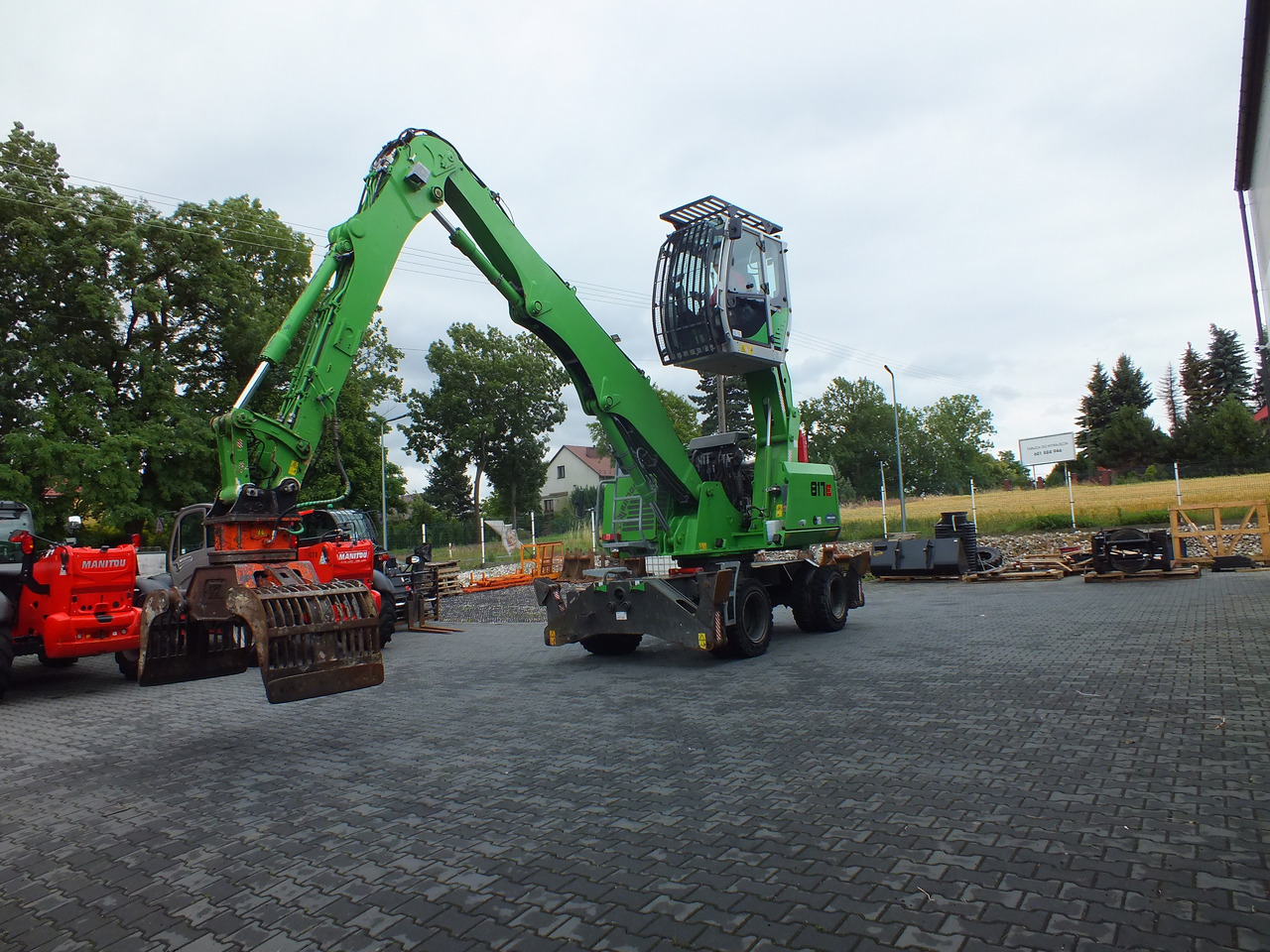Manipulador de material por Máquina de construção novo SENNEBOGEN 817E: foto 17