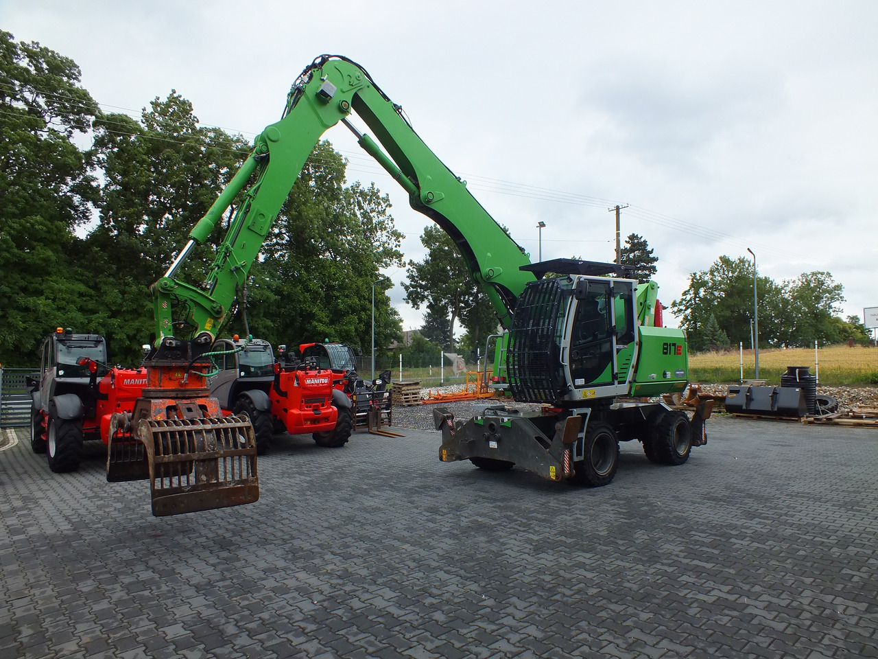 Manipulador de material por Máquina de construção novo SENNEBOGEN 817E: foto 9