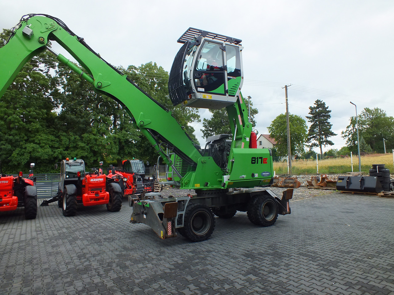 Manipulador de material por Máquina de construção novo SENNEBOGEN 817E: foto 16