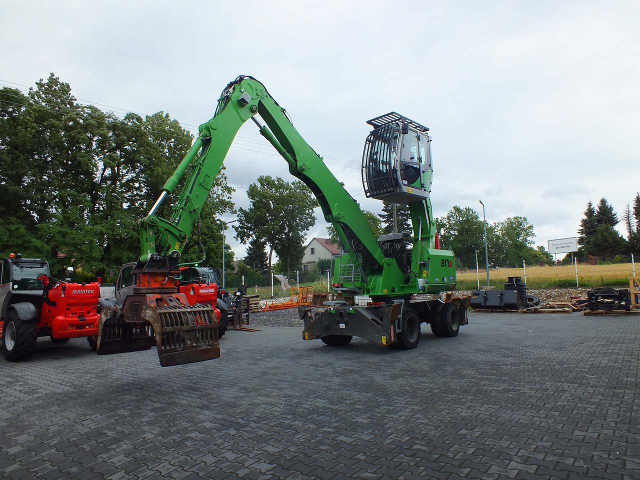 Manipulador de material por Máquina de construção novo SENNEBOGEN 817E: foto 14