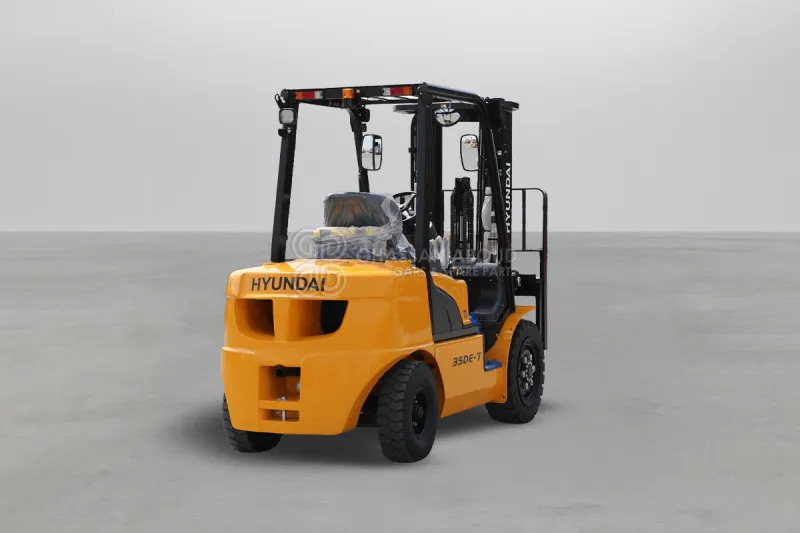 Hyundai Forklift 35DE-7 3.5 TONS DIESEL 3 STAGE - Empilhadeira a diesel: foto 4 Hyundai Forklift 35DE-7 3.5 TONS DIESEL 3 STAGE - Empilhadeira a diesel: foto 4