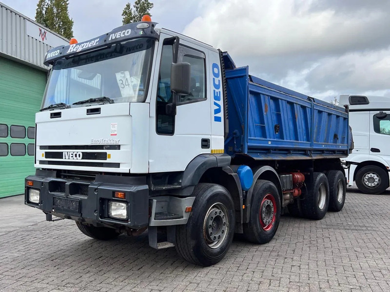 Iveco Eurotrakker 340E37 8x4, Manual injection, STEEL DUMPER, FULL SPRING - Camião basculante: foto 3 Iveco Eurotrakker 340E37 8x4, Manual injection, STEEL DUMPER, FULL SPRING - Camião basculante: foto 3