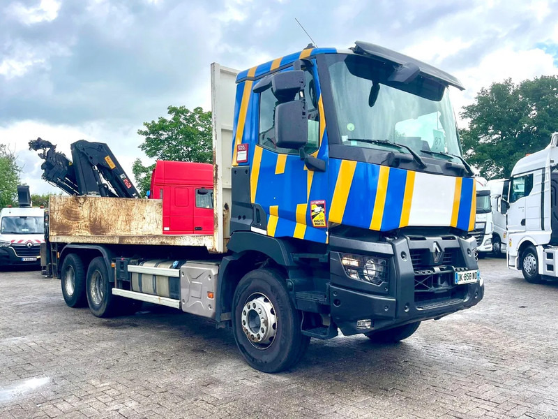 Renault C430 Bj 2018 HIAB X-HIDOU 18 8 , RETARDER, WHEELBASE 4.35M, NAVI - Camião grua: foto 1 Renault C430 Bj 2018 HIAB X-HIDOU 18 8 , RETARDER, WHEELBASE 4.35M, NAVI - Camião grua: foto 1