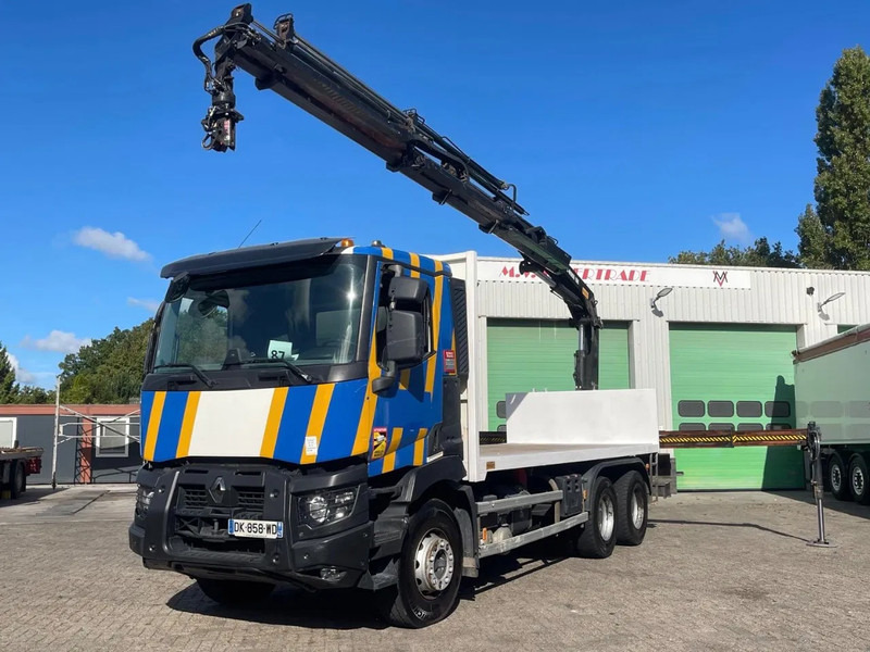 Renault C430 Year 2018 X HIDUO 188 HIAB CRANE, RETARDER, NAVI - Camião grua: foto 1 Renault C430 Year 2018 X HIDUO 188 HIAB CRANE, RETARDER, NAVI - Camião grua: foto 1