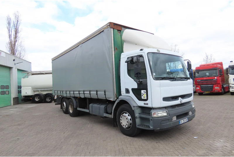 Renault Premium 420 6x2 3 axels, MANUAL!!! - Camião de lona: foto 3 Renault Premium 420 6x2 3 axels, MANUAL!!! - Camião de lona: foto 3