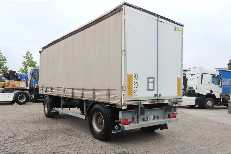 Samro bj 2020 opbouw! BPW ECO PLUS, DISC BRAKES, WHEELBASE 4,33 - Semi-reboque de lona: foto 1 Samro bj 2020 opbouw! BPW ECO PLUS, DISC BRAKES, WHEELBASE 4,33 - Semi-reboque de lona: foto 1