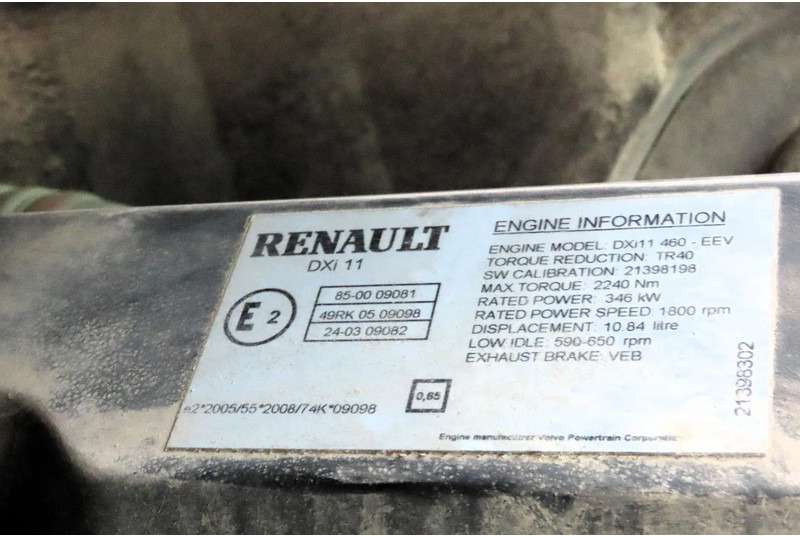 Tractor Renault Premium 460 VF624GPA000075552 , 2 tanks! FRIGO: foto 11