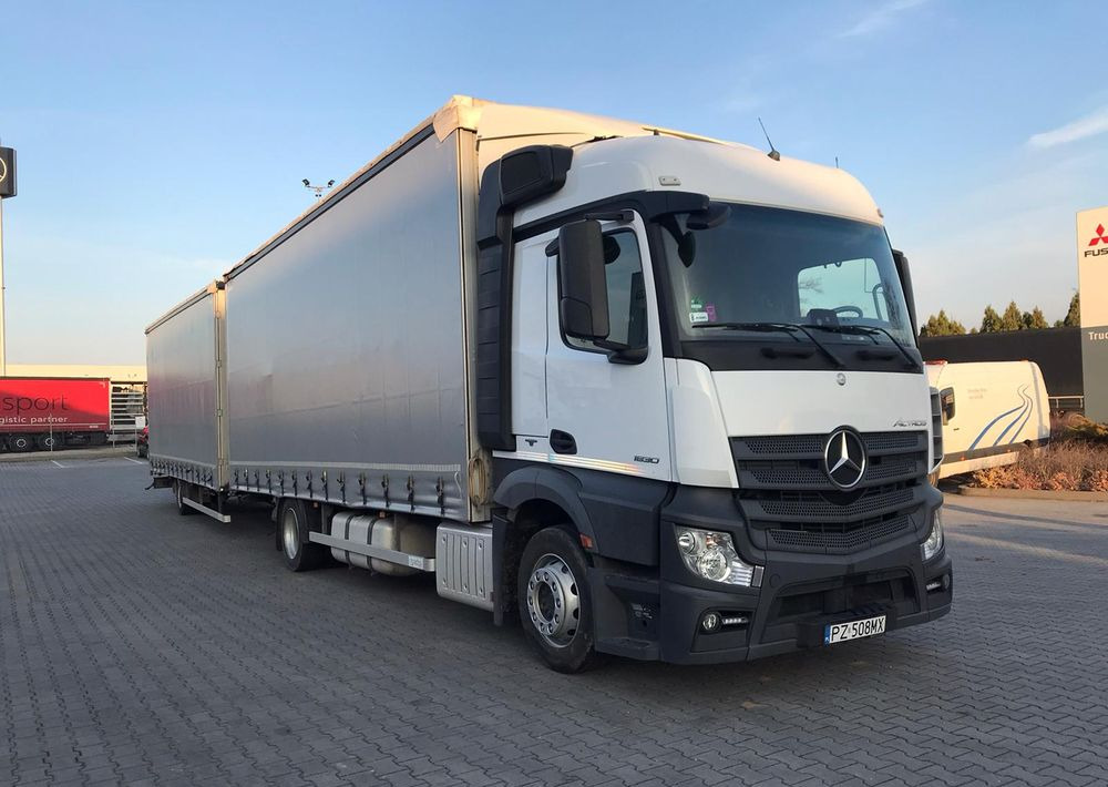 Mercedes-Benz Actros 1830 LnR - Camião de lona: foto 2 Mercedes-Benz Actros 1830 LnR - Camião de lona: foto 2