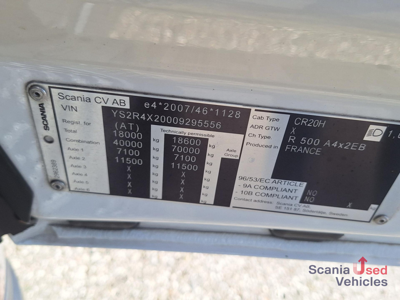 SCANIA R 500 A4x2EB Lowliner Smart 2 !! - Tractor: foto 4 SCANIA R 500 A4x2EB Lowliner Smart 2 !! - Tractor: foto 4