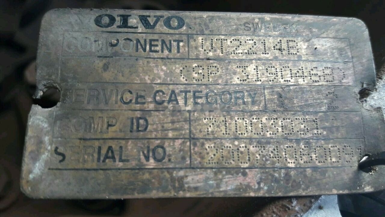 Caixa de velocidade por Camião Volvo VT2214B   Volvo FH12 FM12 FH13 FM13 FM9: foto 6