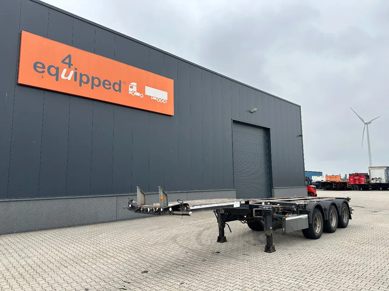 Broshuis 3UCC-39/45 FLN, 45FT High Cube multi, BPW, liftas, NL-chassis, 2x beschikbaar - Semi-reboque transportador de contêineres/ Caixa móvel: foto 2 Broshuis 3UCC-39/45 FLN, 45FT High Cube multi, BPW, liftas, NL-chassis, 2x beschikbaar - Semi-reboque transportador de contêineres/ Caixa móvel: foto 2
