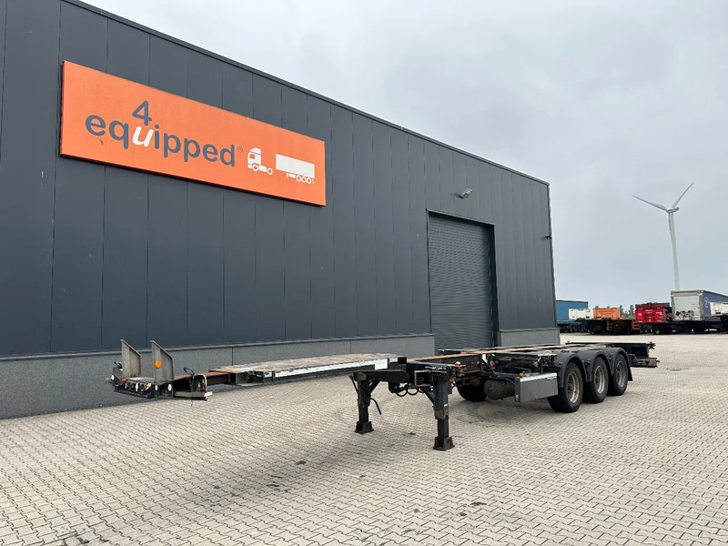 Broshuis 3UCC-39/45 FLN, 45FT High Cube multi, BPW, liftas, NL-chassis, 2x beschikbaar - Semi-reboque transportador de contêineres/ Caixa móvel: foto 1 Broshuis 3UCC-39/45 FLN, 45FT High Cube multi, BPW, liftas, NL-chassis, 2x beschikbaar - Semi-reboque transportador de contêineres/ Caixa móvel: foto 1
