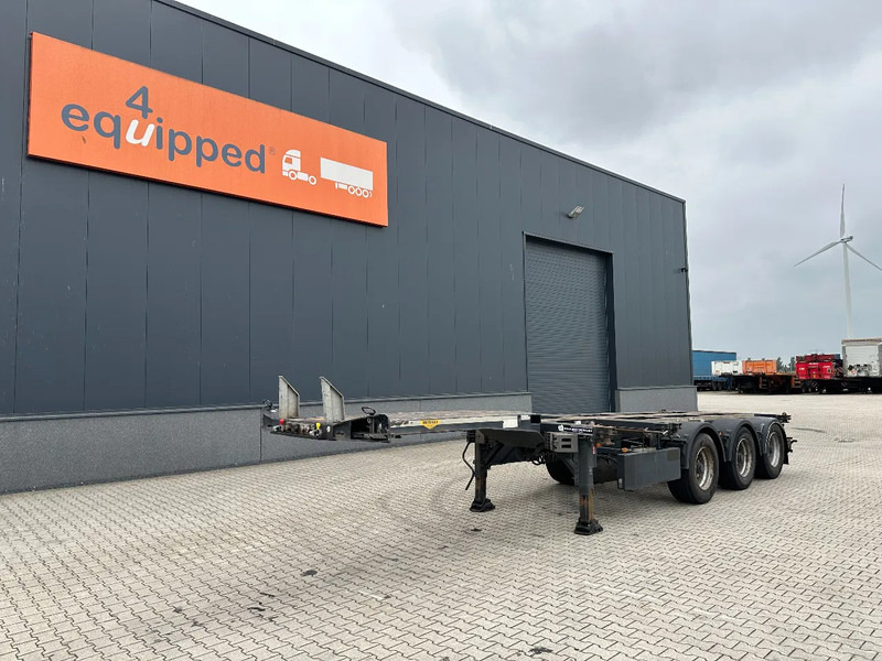 Broshuis 3UCC-39/45 FLN, 45FT High Cube multi, BPW, liftaxle, NL-chassis, 2x available - Semi-reboque transportador de contêineres/ Caixa móvel: foto 2 Broshuis 3UCC-39/45 FLN, 45FT High Cube multi, BPW, liftaxle, NL-chassis, 2x available - Semi-reboque transportador de contêineres/ Caixa móvel: foto 2