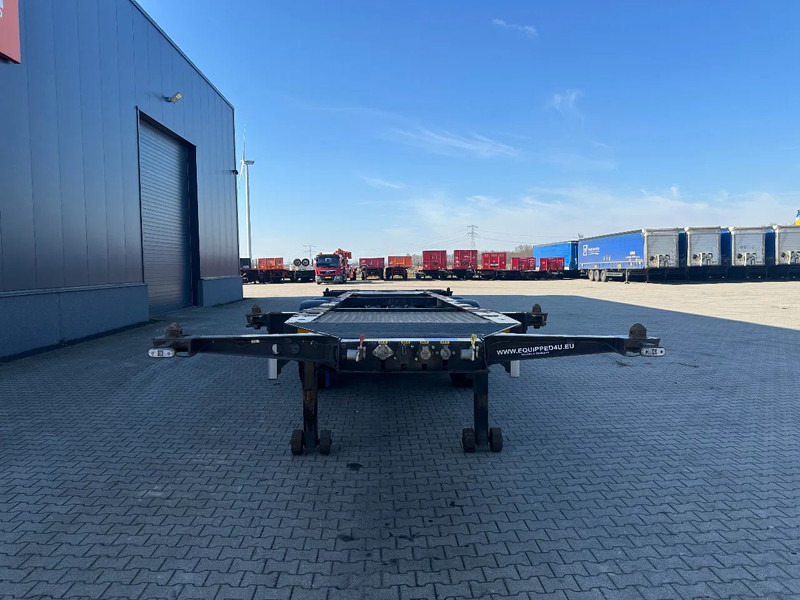 Burg 20FT / 20FT SWAP ADR (EX/II, EX/III, FL, AT), Leergewicht : 3.690kg, SAF INTRADISC, 2x Liftachse, NL-Chassis - Semi-reboque transportador de contêineres/ Caixa móvel: foto 5 Burg 20FT / 20FT SWAP ADR (EX/II, EX/III, FL, AT), Leergewicht : 3.690kg, SAF INTRADISC, 2x Liftachse, NL-Chassis - Semi-reboque transportador de contêineres/ Caixa móvel: foto 5
