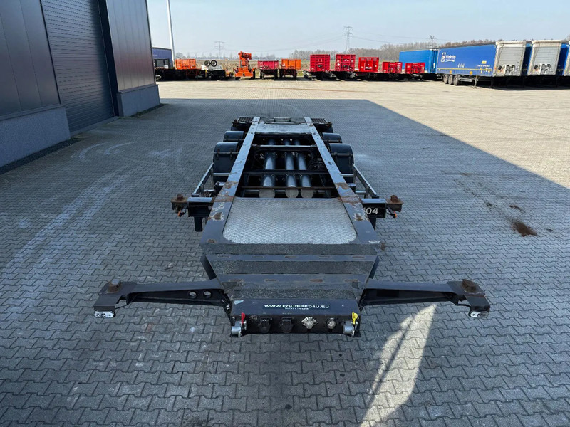 Burg 20FT/3-axles, SAF INTRADISC, ADR (EXII, EXII, FL, AT), 2x LIFTAXLE, NL-Chassis - Semi-reboque transportador de contêineres/ Caixa móvel: foto 3 Burg 20FT/3-axles, SAF INTRADISC, ADR (EXII, EXII, FL, AT), 2x LIFTAXLE, NL-Chassis - Semi-reboque transportador de contêineres/ Caixa móvel: foto 3