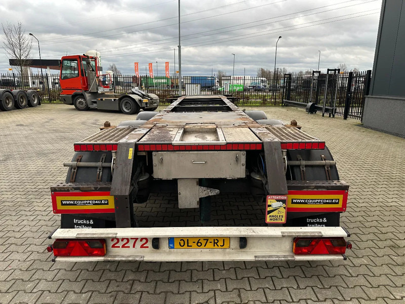 Burg 20FT ADR (EX/II, EX/III, FL, AT) Chassis, Empty weight : 3.690kg, SAF INTRADISC, 2x Liftaxle, NL-chassis - Semi-reboque transportador de contêineres/ Caixa móvel: foto 4 Burg 20FT ADR (EX/II, EX/III, FL, AT) Chassis, Empty weight : 3.690kg, SAF INTRADISC, 2x Liftaxle, NL-chassis - Semi-reboque transportador de contêineres/ Caixa móvel: foto 4
