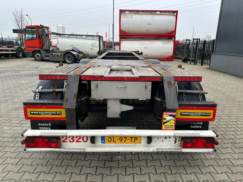Burg 20FT ADR (EX/II, EX/III, FL, AT) Chassis, Leergewicht : 3.690kg, SAF INTRADISC, 2x Liftachse, NL-Chassis - Semi-reboque transportador de contêineres/ Caixa móvel: foto 4 Burg 20FT ADR (EX/II, EX/III, FL, AT) Chassis, Leergewicht : 3.690kg, SAF INTRADISC, 2x Liftachse, NL-Chassis - Semi-reboque transportador de contêineres/ Caixa móvel: foto 4