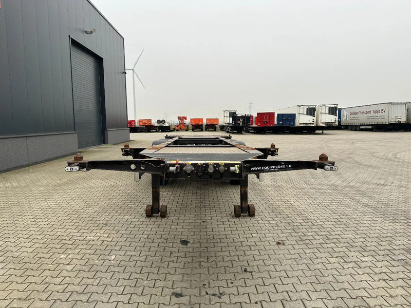 Burg 20FT ADR (EX/II, EX/III, FL, AT) Chassis, Leergewicht : 3.690kg, SAF INTRADISC, 2x Liftachse, NL-Chassis - Semi-reboque transportador de contêineres/ Caixa móvel: foto 5 Burg 20FT ADR (EX/II, EX/III, FL, AT) Chassis, Leergewicht : 3.690kg, SAF INTRADISC, 2x Liftachse, NL-Chassis - Semi-reboque transportador de contêineres/ Caixa móvel: foto 5