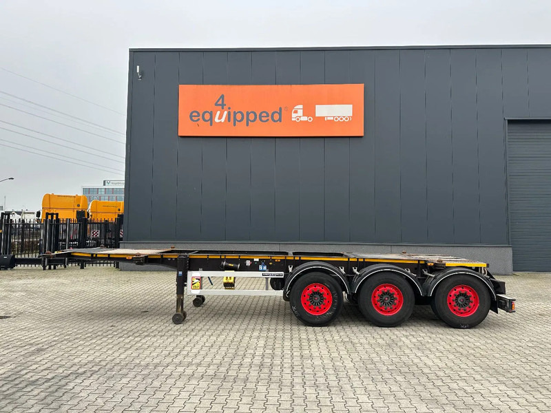 Burg 20FT ADR (EX/II, EX/III, FL, AT) Chassis, Leergewicht : 3.690kg, SAF INTRADISC, 2x Liftachse, NL-Chassis - Semi-reboque transportador de contêineres/ Caixa móvel: foto 2 Burg 20FT ADR (EX/II, EX/III, FL, AT) Chassis, Leergewicht : 3.690kg, SAF INTRADISC, 2x Liftachse, NL-Chassis - Semi-reboque transportador de contêineres/ Caixa móvel: foto 2