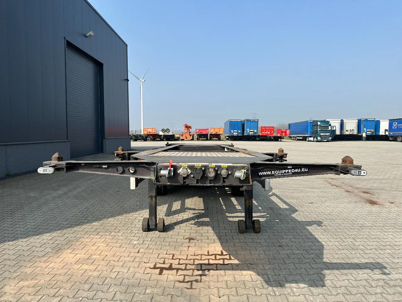 Burg 20FT ADR (EX/II, EX/III, FL, AT) Chassis, Leergewicht : 3.690kg, SAF INTRADISC, 2x Liftachse, NL-Chassis - Semi-reboque transportador de contêineres/ Caixa móvel: foto 5 Burg 20FT ADR (EX/II, EX/III, FL, AT) Chassis, Leergewicht : 3.690kg, SAF INTRADISC, 2x Liftachse, NL-Chassis - Semi-reboque transportador de contêineres/ Caixa móvel: foto 5