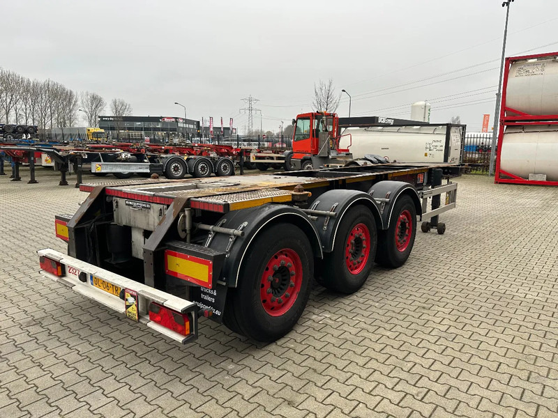 Burg 20FT ADR (EX/II, EX/III, FL, AT) Chassis, leeggewicht: 3.690kg, SAF INTRADISC, 2x Liftaxle, NL-chassis - Semi-reboque transportador de contêineres/ Caixa móvel: foto 5 Burg 20FT ADR (EX/II, EX/III, FL, AT) Chassis, leeggewicht: 3.690kg, SAF INTRADISC, 2x Liftaxle, NL-chassis - Semi-reboque transportador de contêineres/ Caixa móvel: foto 5