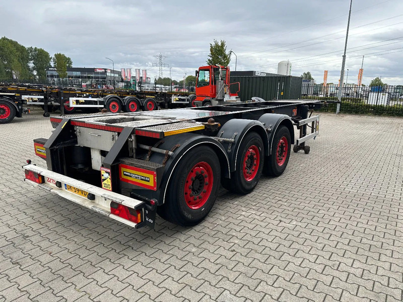 Burg 20FT (SWAP) / 3-axles, 3.400kg, SAF INTRADISC, ADR, 2x LIFTAXLE, NL-chassis - Semi-reboque transportador de contêineres/ Caixa móvel: foto 3 Burg 20FT (SWAP) / 3-axles, 3.400kg, SAF INTRADISC, ADR, 2x LIFTAXLE, NL-chassis - Semi-reboque transportador de contêineres/ Caixa móvel: foto 3
