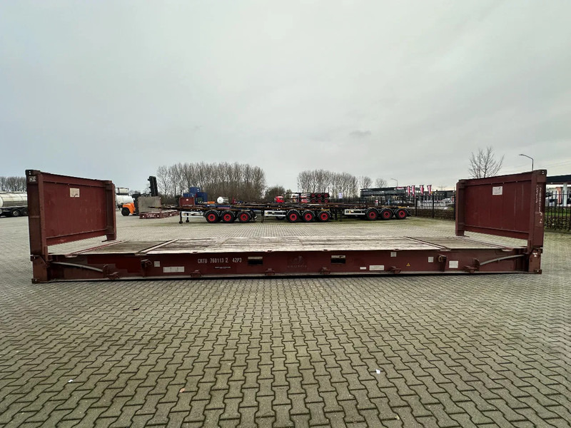 CIMC 40FT FLATRACK FLUSH FOLDING / CSC-test: 12/2027 / 10x available - Contentor marítimo: foto 3 CIMC 40FT FLATRACK FLUSH FOLDING / CSC-test: 12/2027 / 10x available - Contentor marítimo: foto 3