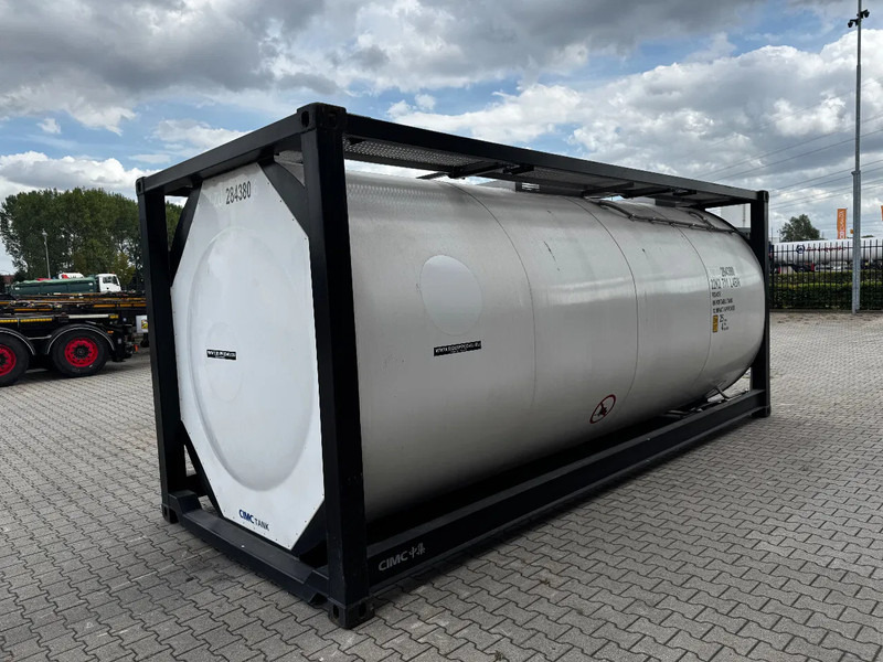 CIMC TOP: 2022, 20FT ISO, 25.030L, L4BN, UN Portable, T11, test: 09-2026 - Depósito de armazenamento: foto 5 CIMC TOP: 2022, 20FT ISO, 25.030L, L4BN, UN Portable, T11, test: 09-2026 - Depósito de armazenamento: foto 5