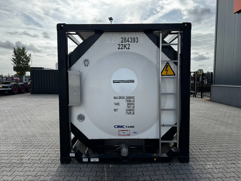 CIMC TOP: 2022, 20FT ISO, 25.030L, L4BN, UN Portable, T11, test: 1-2027 - Depósito de armazenamento: foto 4 CIMC TOP: 2022, 20FT ISO, 25.030L, L4BN, UN Portable, T11, test: 1-2027 - Depósito de armazenamento: foto 4