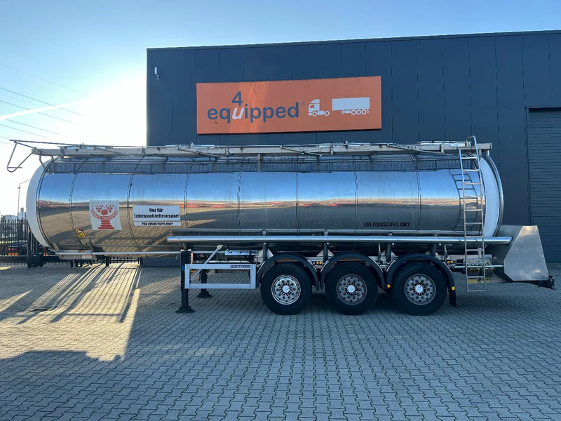 Feldbinder FOOD / LEVENSMIDDELEN/ LEBENSMITTEL / 33.500L / 3-COMP / PUMP / NL-trailer / APK: 05-2026 - Semirreboque tanque: foto 2 Feldbinder FOOD / LEVENSMIDDELEN/ LEBENSMITTEL / 33.500L / 3-COMP / PUMP / NL-trailer / APK: 05-2026 - Semirreboque tanque: foto 2