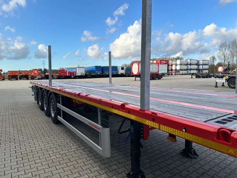 Semi-reboque plataforma/ Caixa aberta novo Kässbohrer NEU Heavy-Duty Platform, Heckbündig, Twistlocks (1x 40FT / 2x 20FT), ADR (EX/II, EX/III, FL, AT), Rungtasschen, Scheibebremsen: foto 14