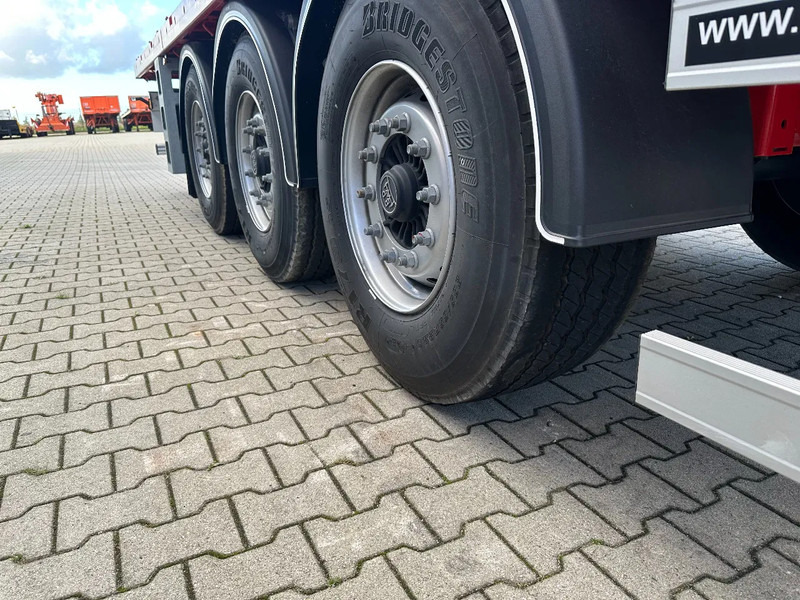 Semi-reboque plataforma/ Caixa aberta novo Kässbohrer NEU Heavy-Duty Platform, Heckbündig, Twistlocks (1x 40FT / 2x 20FT), ADR (EX/II, EX/III, FL, AT), Rungtasschen, Scheibebremsen: foto 20