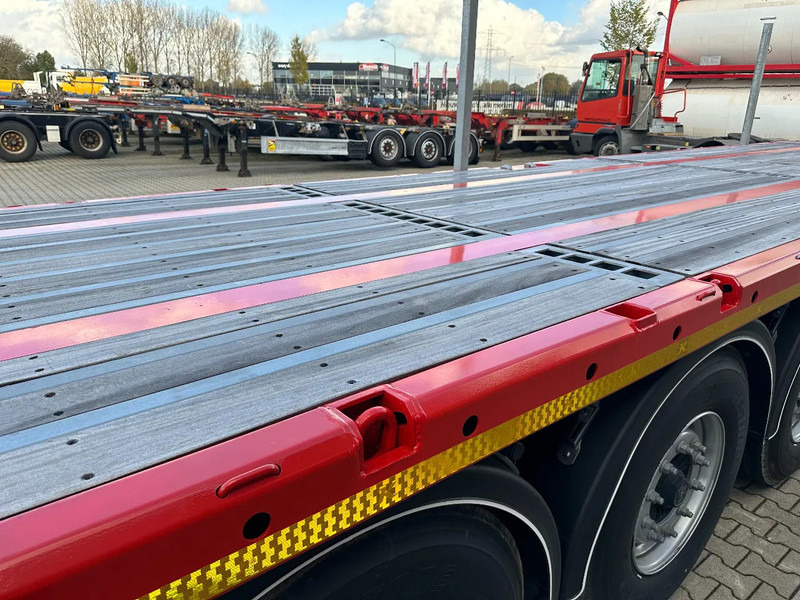 Semi-reboque plataforma/ Caixa aberta novo Kässbohrer NEU Heavy-Duty Platform, Heckbündig, Twistlocks (1x 40FT / 2x 20FT), ADR (EX/II, EX/III, FL, AT), Rungtasschen, Scheibebremsen: foto 13