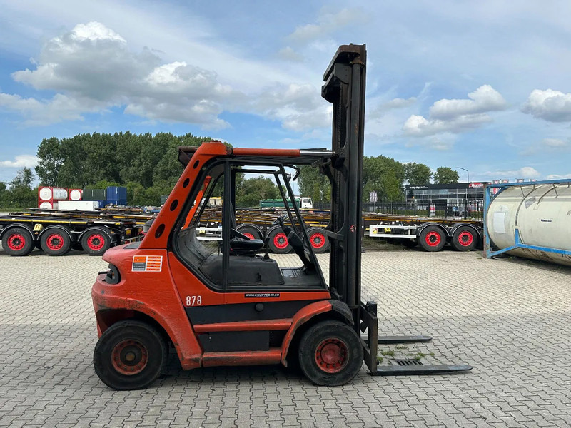 Linde H80D-03 FORKLIFT, 8000KG, duplex, 6 cil. Deutz diesel, 12.200hrs, - Empilhadeira a diesel: foto 5 Linde H80D-03 FORKLIFT, 8000KG, duplex, 6 cil. Deutz diesel, 12.200hrs, - Empilhadeira a diesel: foto 5