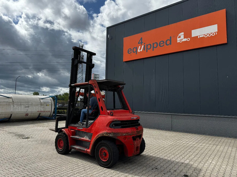 Linde H80D FORKLIFT, 8000KG, duplex, 6 cil. Deutz diesel, 14.934hrs, - Empilhadeira a diesel: foto 3 Linde H80D FORKLIFT, 8000KG, duplex, 6 cil. Deutz diesel, 14.934hrs, - Empilhadeira a diesel: foto 3