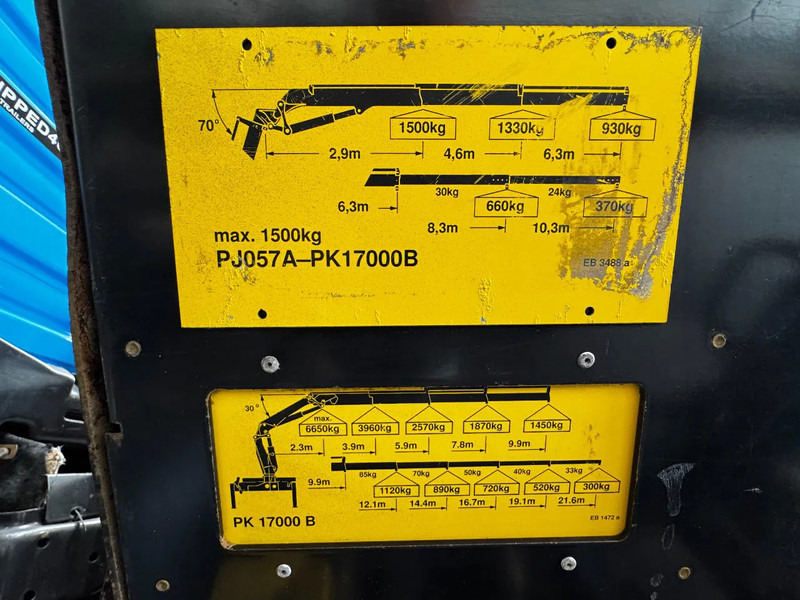 Leasing de MAN FE 410A, 6x4, EURO 2, Palfinger PK17000 Crane + VDL HOOK, full spring, manual gearbox, MOT 9/2025 MAN FE 410A, 6x4, EURO 2, Palfinger PK17000 Crane + VDL HOOK, full spring, manual gearbox, MOT 9/2025: foto 16