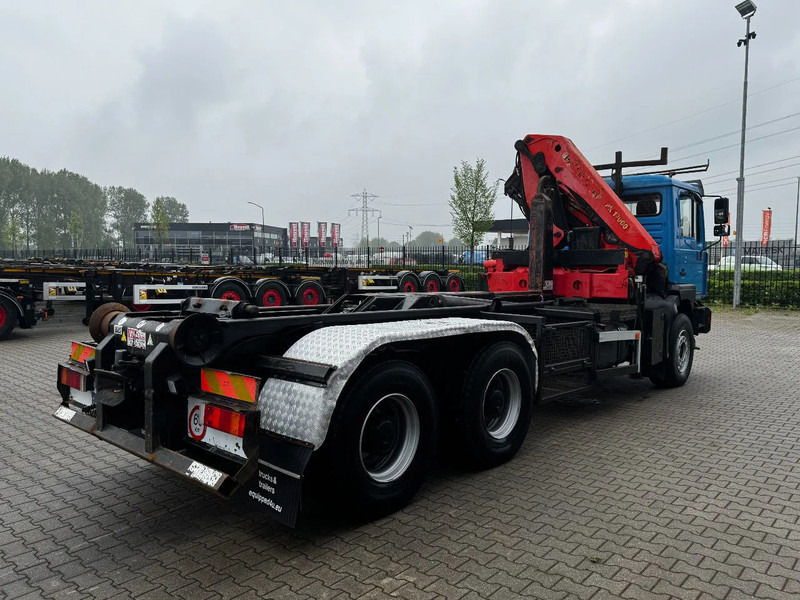Leasing de MAN FE 410A, 6x4, EURO 2, Palfinger PK17000 Crane + VDL HOOK, full spring, manual gearbox, MOT 9/2025 MAN FE 410A, 6x4, EURO 2, Palfinger PK17000 Crane + VDL HOOK, full spring, manual gearbox, MOT 9/2025: foto 13