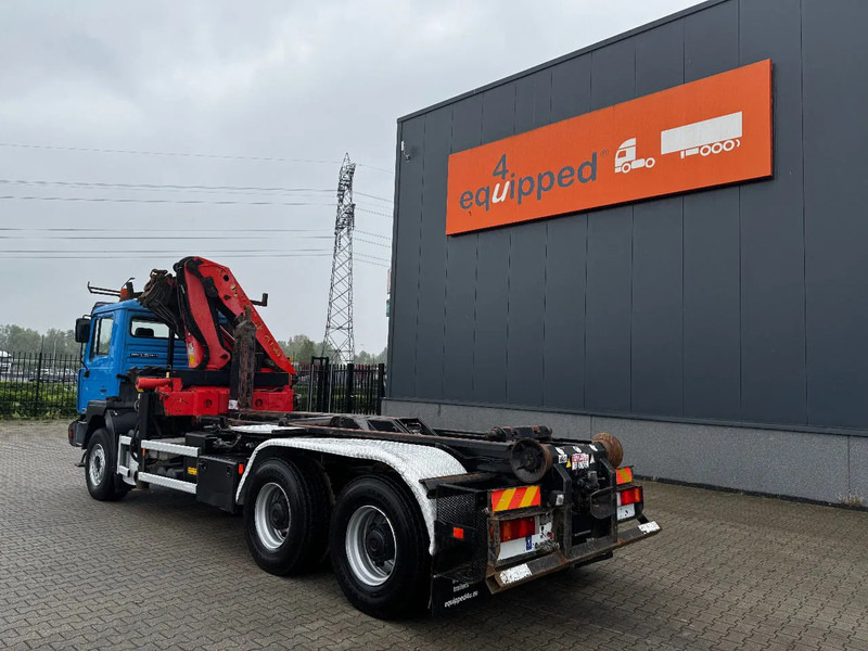 Leasing de MAN FE 410A, 6x4, EURO 2, Palfinger PK17000 Crane + VDL HOOK, full spring, manual gearbox, MOT 9/2025 MAN FE 410A, 6x4, EURO 2, Palfinger PK17000 Crane + VDL HOOK, full spring, manual gearbox, MOT 9/2025: foto 8