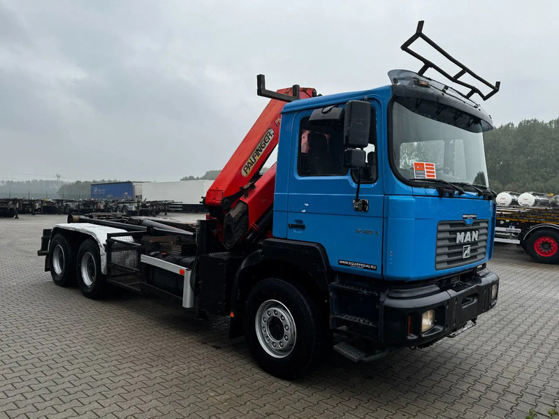 Leasing de MAN FE 410A, 6x4, EURO 2, Palfinger PK17000 Crane + VDL HOOK, full spring, manual gearbox, MOT 9/2025 MAN FE 410A, 6x4, EURO 2, Palfinger PK17000 Crane + VDL HOOK, full spring, manual gearbox, MOT 9/2025: foto 10