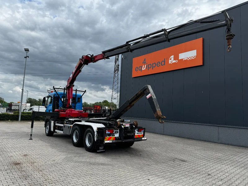 MAN TGS 33.440 6x4, EURO-4, HMF 1823 Crane + VDL HOOK, full spring, manual gearbox, MOT 03/2026 - Camião polibenne, Camião grua: foto 2 MAN TGS 33.440 6x4, EURO-4, HMF 1823 Crane + VDL HOOK, full spring, manual gearbox, MOT 03/2026 - Camião polibenne, Camião grua: foto 2
