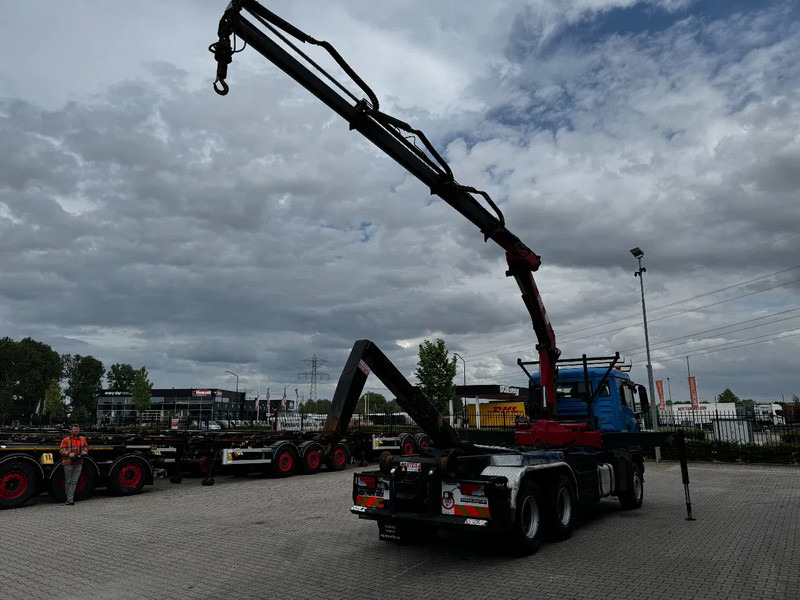 MAN TGS 33.440 6x4, EURO-4, HMF 1823 Crane + VDL HOOK, full spring, manual gearbox, MOT 03/2026 - Camião polibenne, Camião grua: foto 4 MAN TGS 33.440 6x4, EURO-4, HMF 1823 Crane + VDL HOOK, full spring, manual gearbox, MOT 03/2026 - Camião polibenne, Camião grua: foto 4