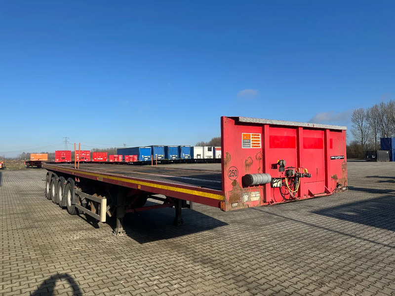 MOL 62 tons Ballast trailer, 4 axles, 2 steering axles, Belgium- trailer, 70% tyres - Semi-reboque plataforma/ Caixa aberta: foto 5 MOL 62 tons Ballast trailer, 4 axles, 2 steering axles, Belgium- trailer, 70% tyres - Semi-reboque plataforma/ Caixa aberta: foto 5