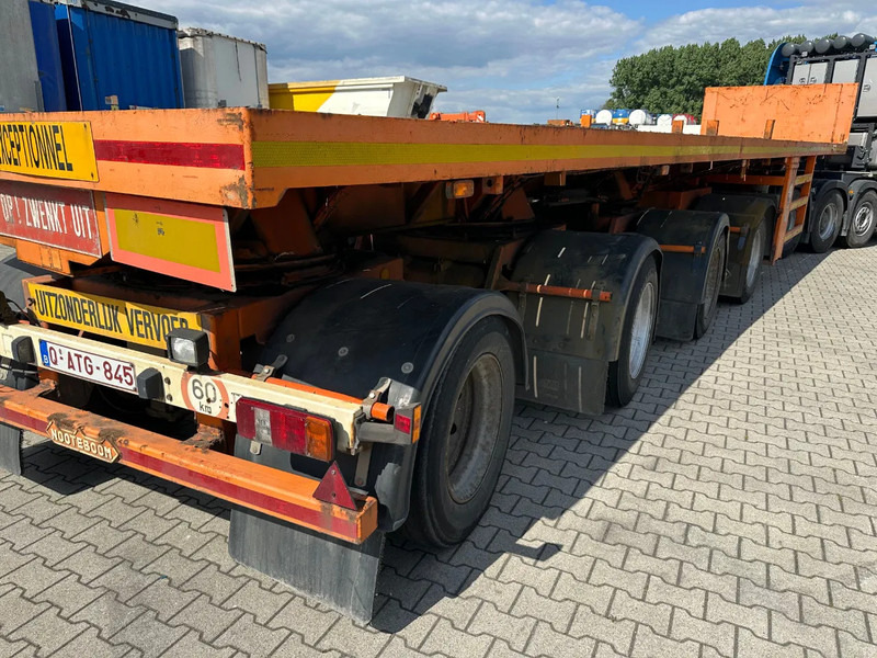 Nooteboom OVB-73-04, 73 tons Ballast trailer, 4 axles, 3 hydraulic steering axles, MOT 12/2025 - Semi-reboque plataforma/ Caixa aberta: foto 4 Nooteboom OVB-73-04, 73 tons Ballast trailer, 4 axles, 3 hydraulic steering axles, MOT 12/2025 - Semi-reboque plataforma/ Caixa aberta: foto 4