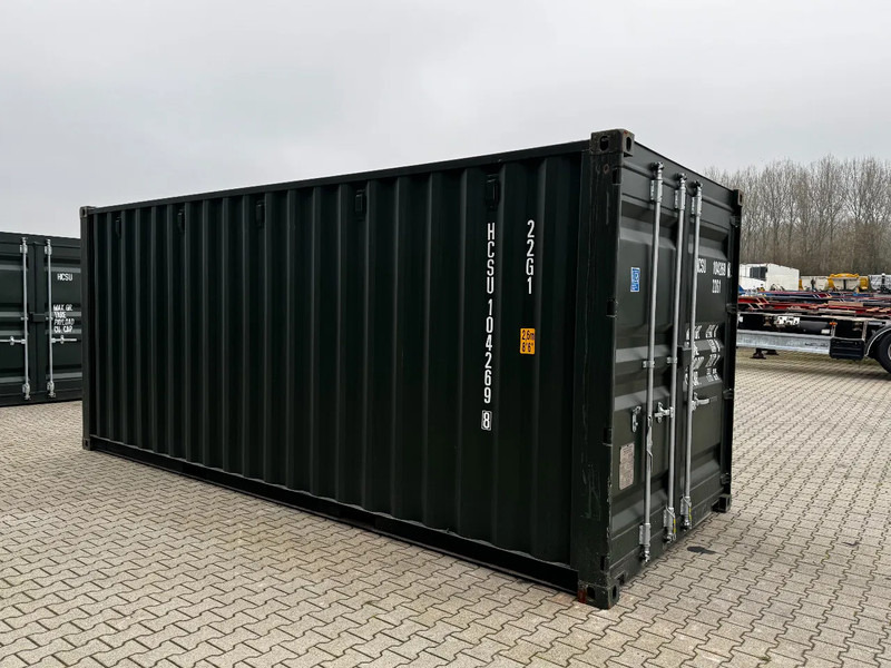 Contentor marítimo Onbekend TOP 20FT DV 8'6" containers ONE-WAY, 3x available, darkgreen: foto 8