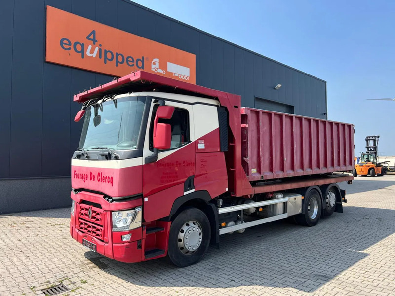 Renault T460 6x2, TIPPING FLATBED + TIPPING BOX (removable), original 251.464km!!! - Camião basculante: foto 2 Renault T460 6x2, TIPPING FLATBED + TIPPING BOX (removable), original 251.464km!!! - Camião basculante: foto 2