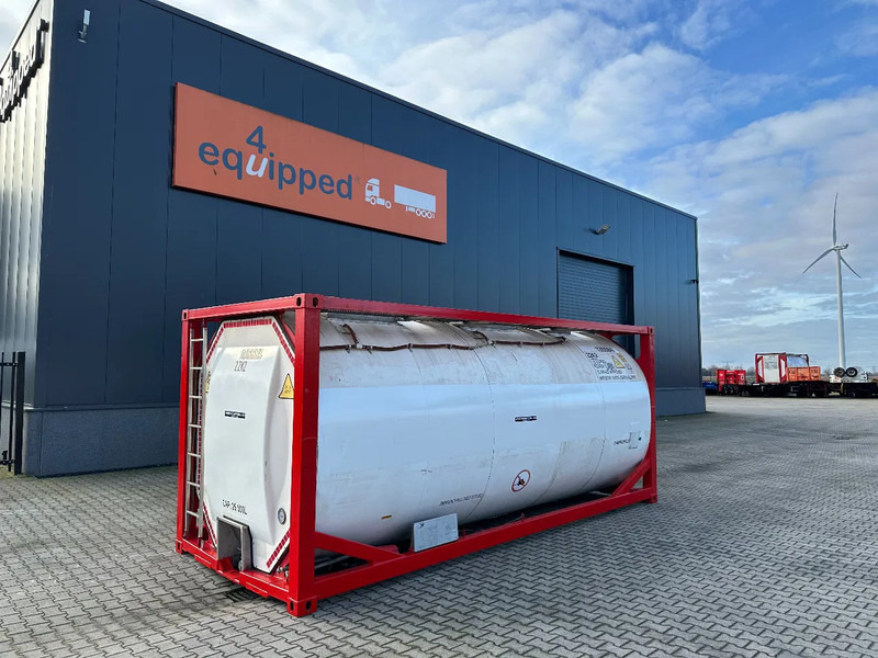 SINGAMAS 20FT ISO, 26.000L/1-COMP/3 BAFFELS/3 manholes, ADR inspectio valid till: 07/2025 - Contentor cisterna: foto 1 SINGAMAS 20FT ISO, 26.000L/1-COMP/3 BAFFELS/3 manholes, ADR inspectio valid till: 07/2025 - Contentor cisterna: foto 1