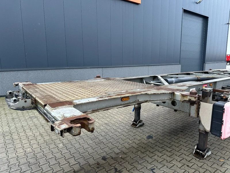Semi-reboque transportador de contêineres/ Caixa móvel TURBO'S HOET 20FT/30FT, ADR (FL, AT), empty weight: 3.720kg, liftaxle, SAF disc: foto 8