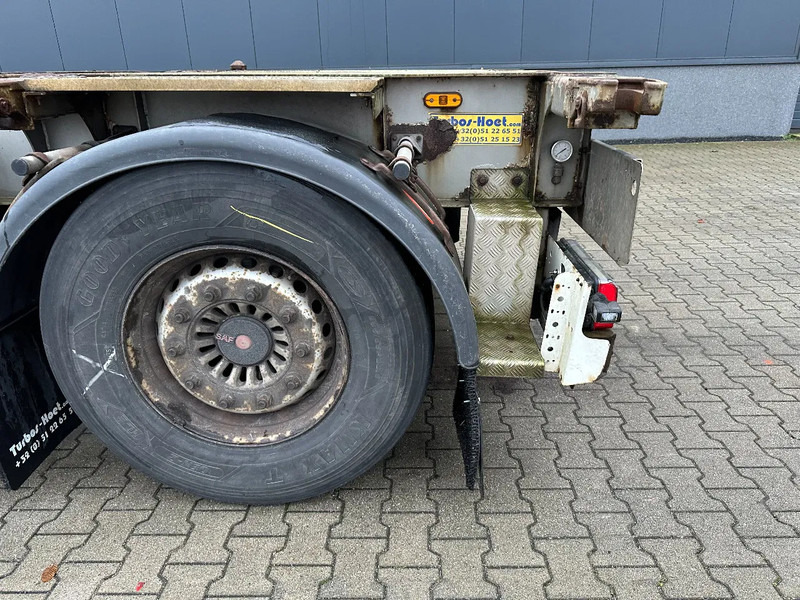 Semi-reboque transportador de contêineres/ Caixa móvel TURBO'S HOET 20FT/30FT, ADR (FL, AT), empty weight: 3.720kg, liftaxle, SAF disc: foto 12