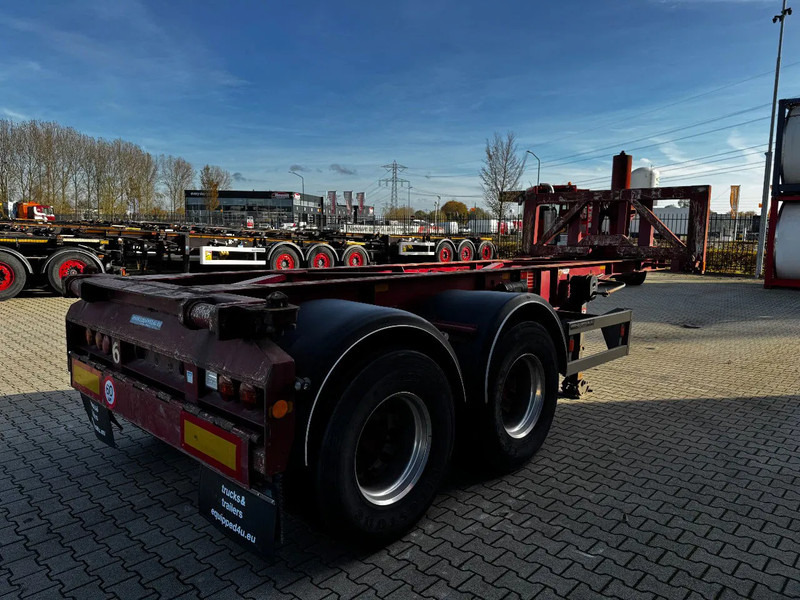 Van Hool 2 AXLE 20FT TIPPING-CHASSIS / TWIN-TIRES / BPW + DRUM / ALCOA / NL-trailer / APK - Semi-reboque transportador de contêineres/ Caixa móvel: foto 4 Van Hool 2 AXLE 20FT TIPPING-CHASSIS / TWIN-TIRES / BPW + DRUM / ALCOA / NL-trailer / APK - Semi-reboque transportador de contêineres/ Caixa móvel: foto 4